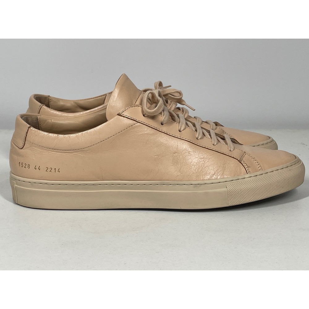 Common Projects Original Achilles Low Top Sneakers Leather Pink Men's 44 US 10.5